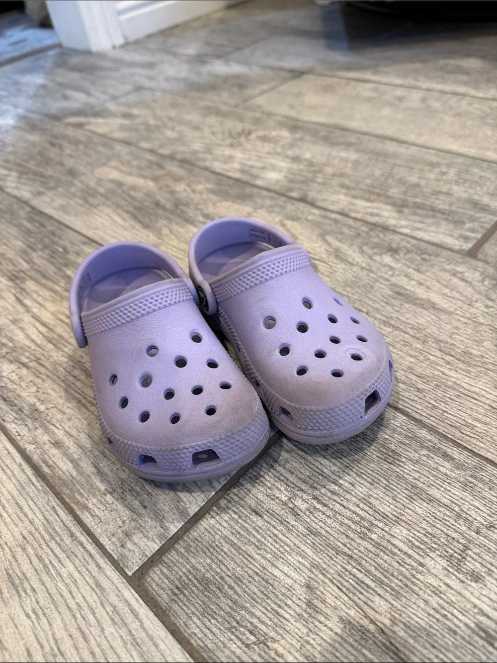 Kids Lavender Clog Sandals - Brand: